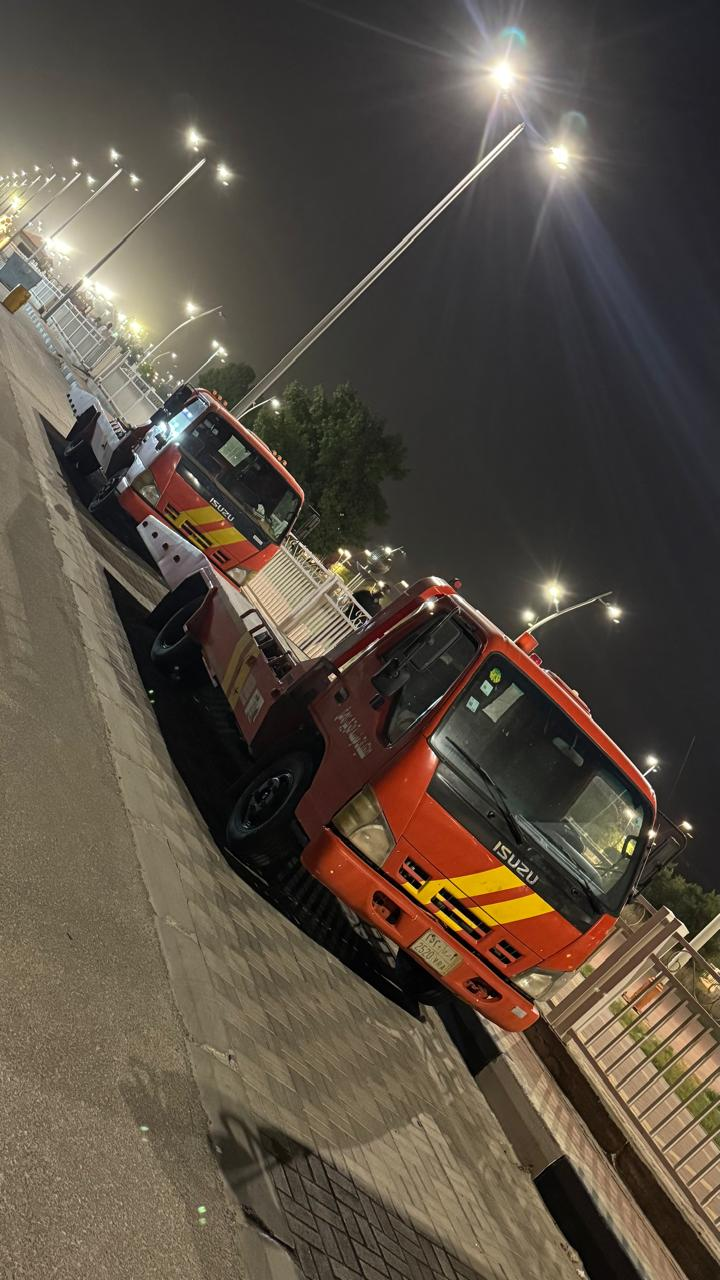 أسطول سطحات النعيرية جاهز للعمل ليلاً